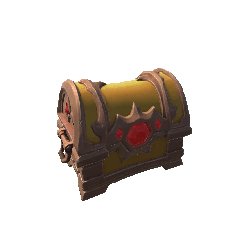 Animated PBR Chest _Gold